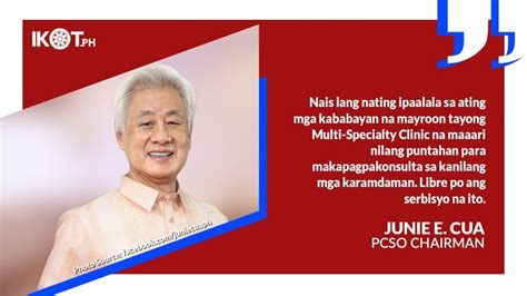 Free medical consultations at PCSO multi.